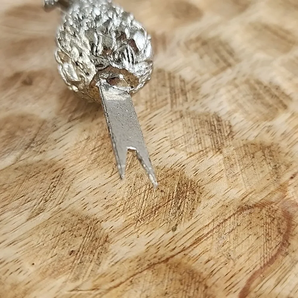 Pewter Pineapple Cheese~Crudite Fork